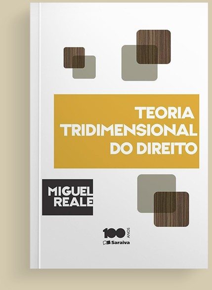 Capa de Teoria Tridimensional do Direito, de Miguel Reale