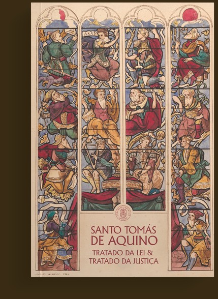 Capa de Tratado da Lei e da Justiça, de São Tomás de Aquino