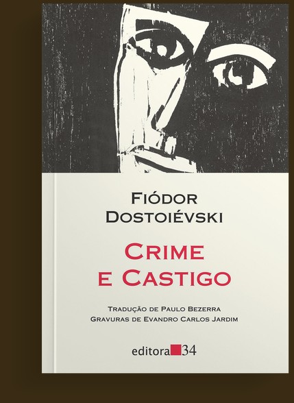 Capa de Crime e Castigo, de Fiódor Dostoiévski