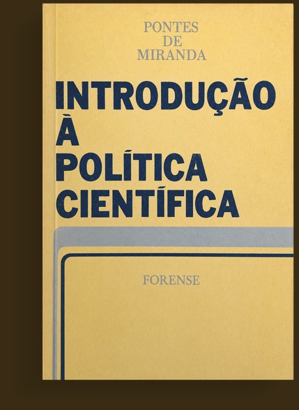 Capa de Introdução à Política Científica, de Pontes de Miranda